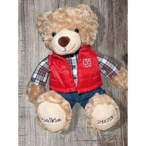 Joyland 2023 Belkie Christmas Bear - Belk Store - Plush Teddy Bear 135 Years Ed.
